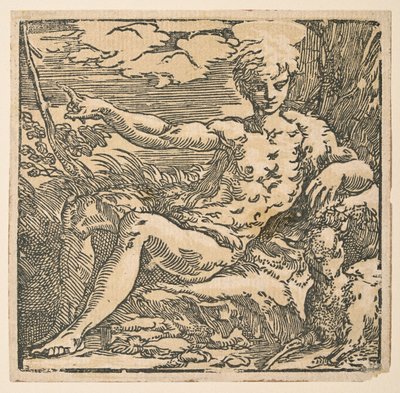 São João Baptista no deserto de Parmigianino