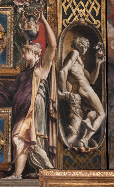 As Três Virgens Sábias e as Três Virgens Loucas de Parmigianino