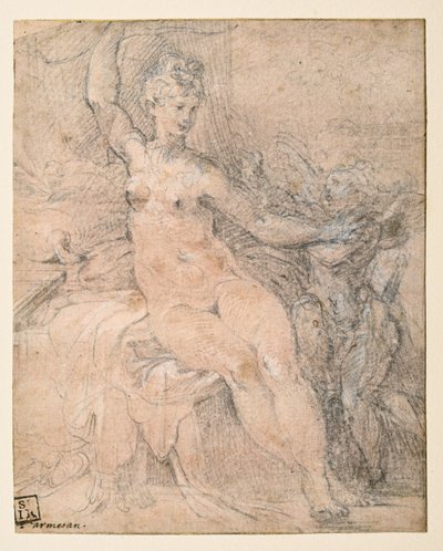 Vênus desarmando Cupido de Parmigianino