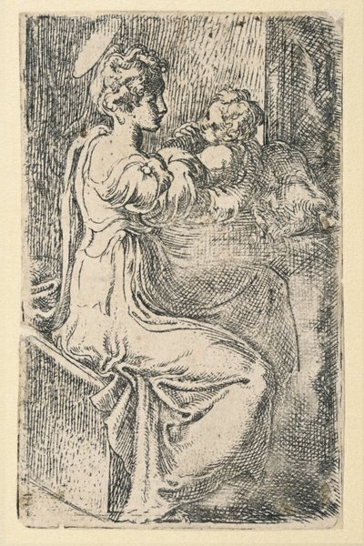 Virgem e Criança de Parmigianino