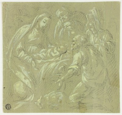 Adoração dos pastores de Parmigianino