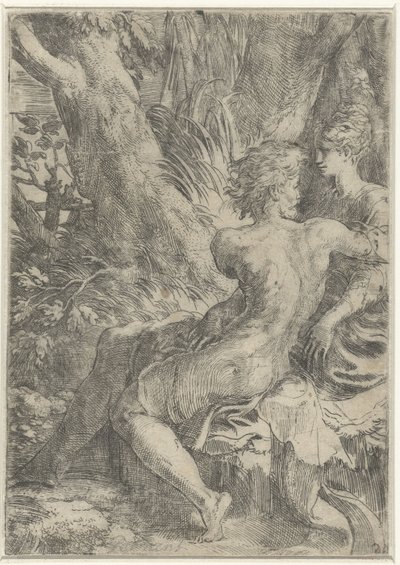 Amor de casal de Parmigianino