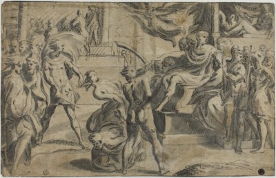 Martírio dos Santos Pedro e Paulo de Parmigianino