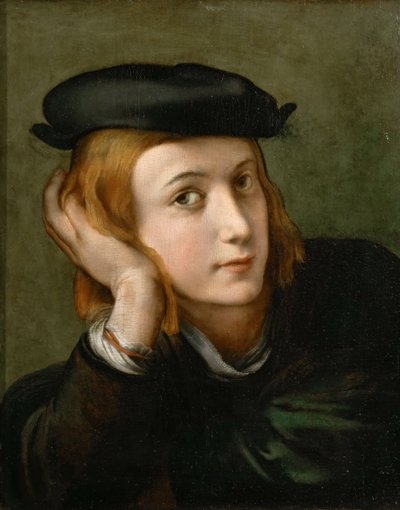 Retrato de um menino, ca 1524. de Parmigianino