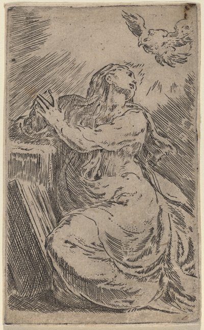 A Anunciação de Parmigianino
