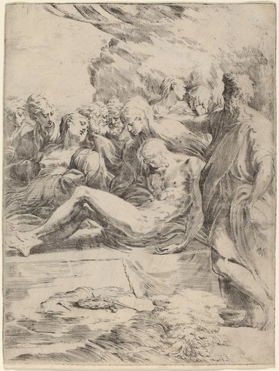 O sepultamento de Parmigianino