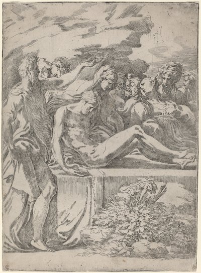 O sepultamento de Parmigianino
