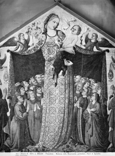Madonna of Mercy, c.1428 (fresco) de Parri Spinelli