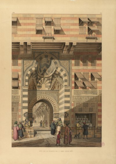 O Sabil-Kuttab do sultão Qaitbay de Pascal Xavier Coste