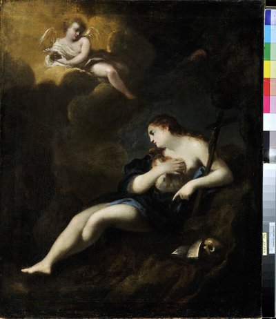 Marie Madeleine penitente (óleo sobre tela) de Pasqualino