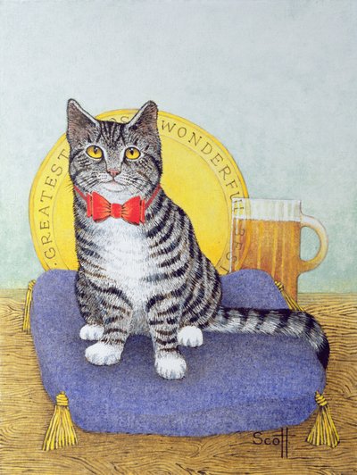 Mr Wonderful (óleo sobre tela) de Pat Scott