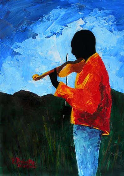 Blue Notes to the Mountain, 2008 de Patricia Brintle