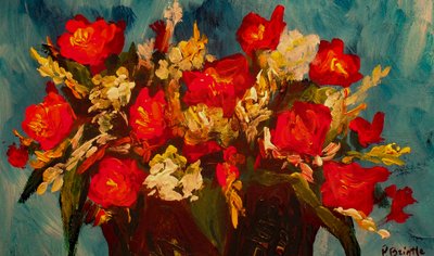Rosa da Boa Nova, 2017 (acrílico sobre tela) de Patricia Brintle