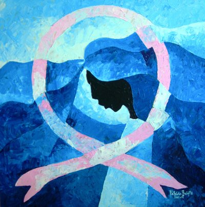 A esperança está aqui, 2012 (acrílico sobre masonite) de Patricia Brintle