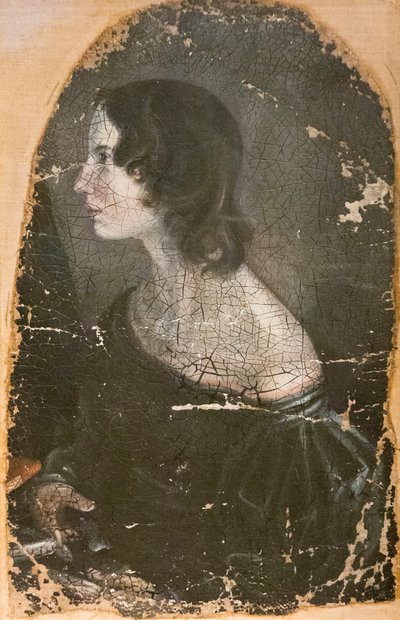 Emily Brontë, c.1883 (óleo sobre tela) de Patrick Branwell Bronte
