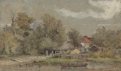 Campos de Battersea, Pintado para Charles Matthews, Esq. de Patrick Nasmyth