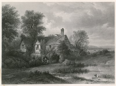 No velho Hyde Park, em Londres de Patrick Nasmyth