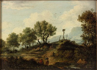 O Aberuchills (The Loch Aber Hills), 1824 de Patrick Nasmyth