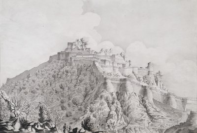 Cidadela da colina fortaleza de Komulmer de Patrick Waugh
