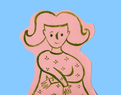 Horóscopo: o signo de virgem. Ilustração de P. La Porta. de Patrizia La Porta