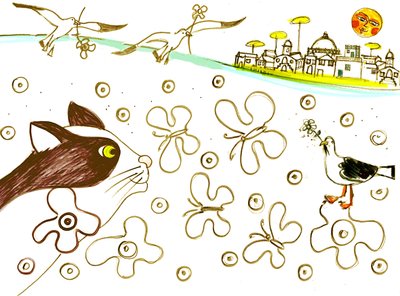 Paisagem, 2021 (Tinta sobre papel;) de Patrizia La Porta