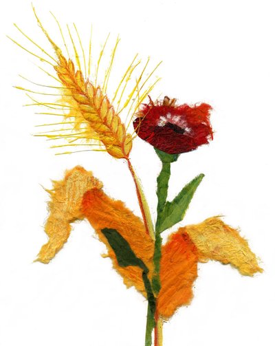 Natureza, 2021 (Acrílico sobre papel) de Patrizia La Porta