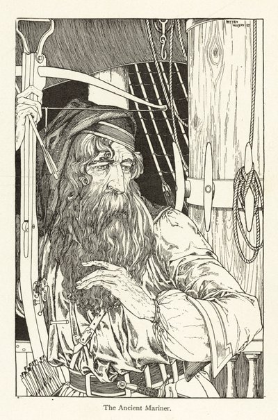 Rime of the Ancient Mariner (gravura) de Patten Wilson