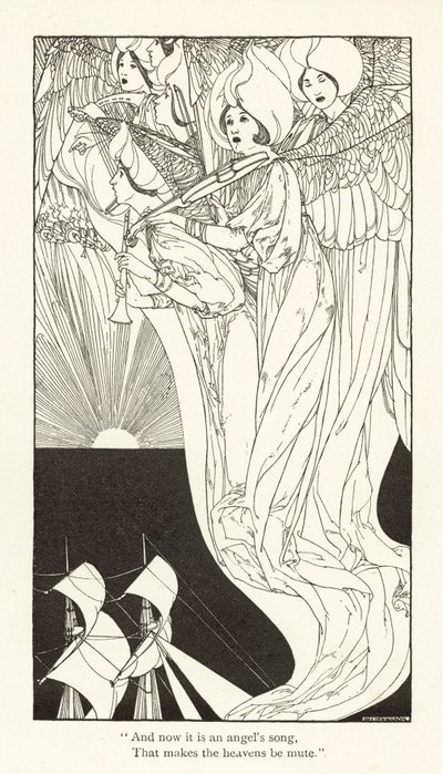Rime of the Ancient Mariner (gravura) de Patten Wilson