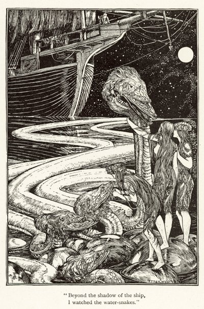 Rime of the Ancient Mariner (gravura) de Patten Wilson