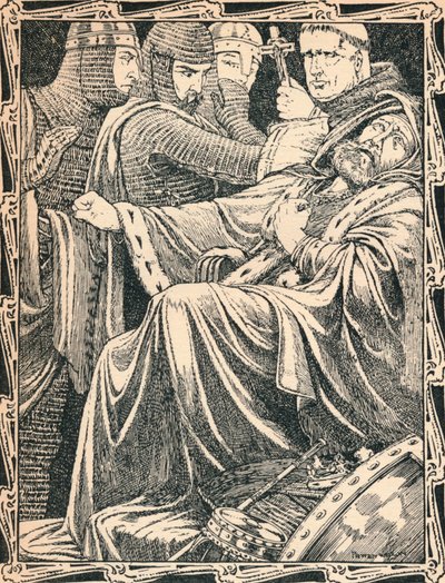 A morte do rei João, 1902 de Patten Wilson