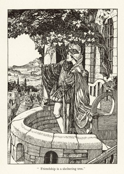 Juventude e Idade (gravura) de Patten Wilson