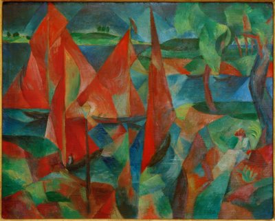 As velas vermelhas de Paul Adolf Seehaus