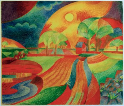 Planície (perto de Hamburgo) de Paul Adolf Seehaus