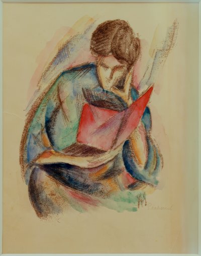 Lesende Frau de Paul Adolf Seehaus