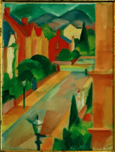 Rua em Bonn de Paul Adolf Seehaus