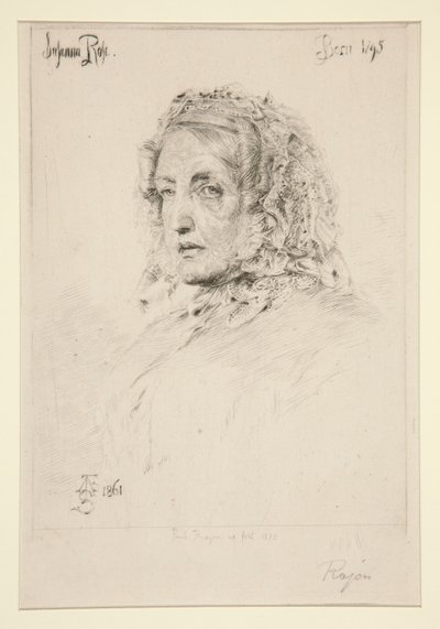 Suzanna Rose, depois de Sandys de Paul Adolphe Rajon