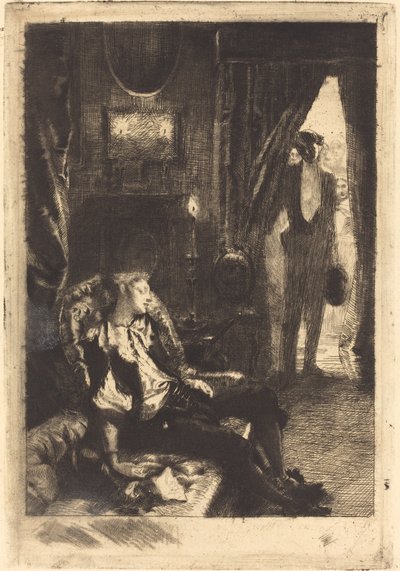 Iza dormindo O sono de Iza, 1885. de Paul Albert Besnard