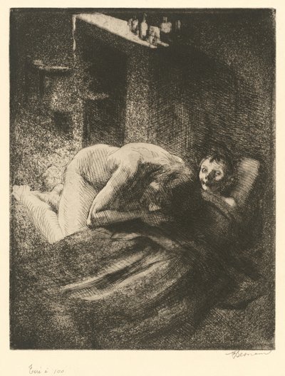 Miséria Miséria, c. 1886. de Paul Albert Besnard