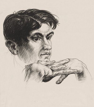 cabeça de homem de Paul B. Travis
