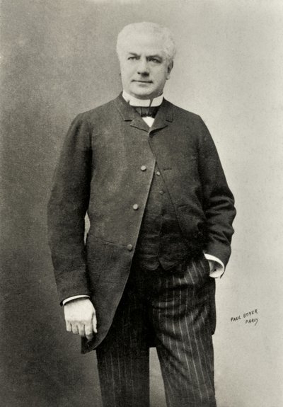 Retrato de Frederic Febvre (foto) de Paul Boyer