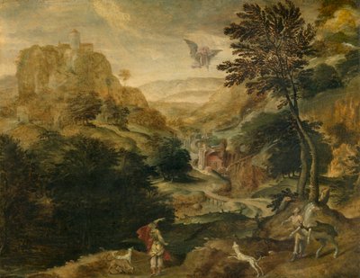 O rapto de Ganimedes de Paul Bril