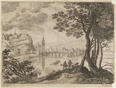 Cidade e rio de Paul Bril