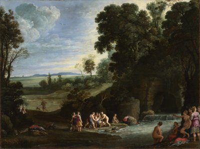 Diana e Calisto, década de 1620 de Paul Brill