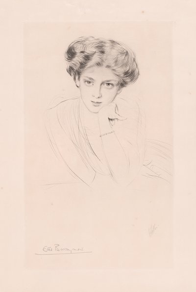 Ethel Barrymore de Paul Cesar Helleu