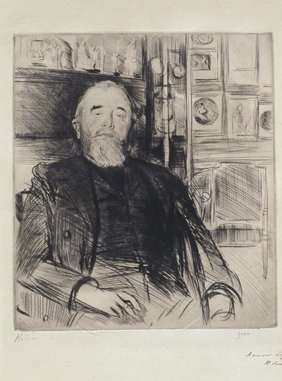Porträt von Alexis Rouart de Paul Cesar Helleu