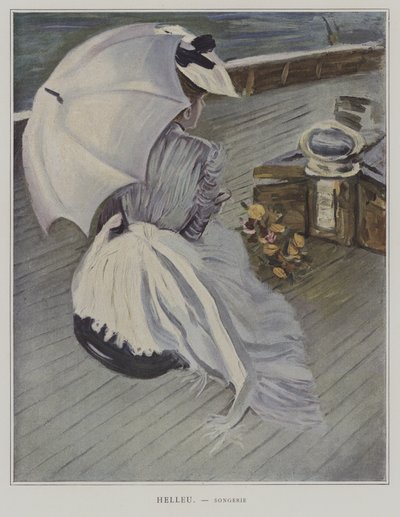 Songerie (Sonho) de Paul Cesar Helleu