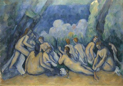 Banhistas (os grandes banhistas) de Paul Cézanne