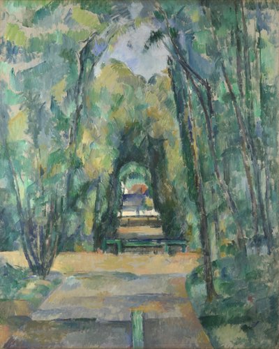 Cezanne, Paul (1839-1906) Avenue at Chantilly Oil on canvas 1888 National Gallery, London 82x66 de Paul Cézanne