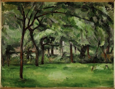 Casa de campo na Normandia de Paul Cézanne