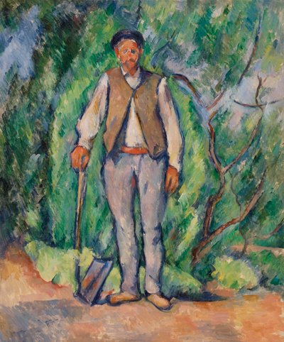 Jardineiro (óleo sobre tela) de Paul Cézanne